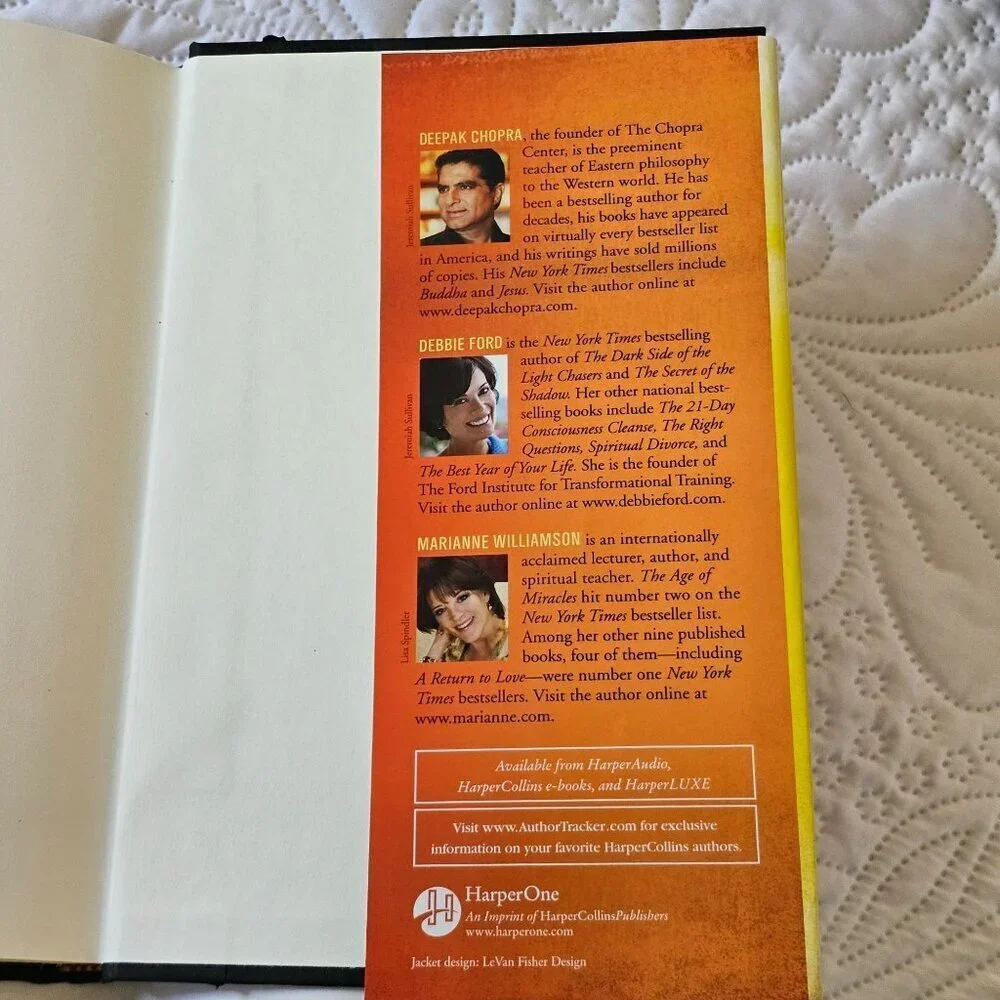 The Shadow Effect Deepak Chopra Debbie Williamson First Edition Hardcover 2010